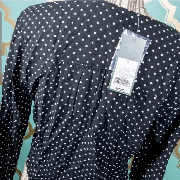 🎱NWT Wild Fable Polka Dot Crop Top🎱 - Picture 3 of 3